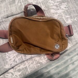 Lululemon Athletica Tan Belt Bag